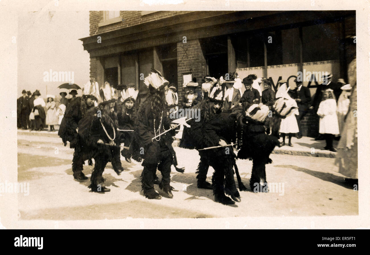 Parade, Ireleth, AskaminFurness, near DaltoninFurness, Cumbria