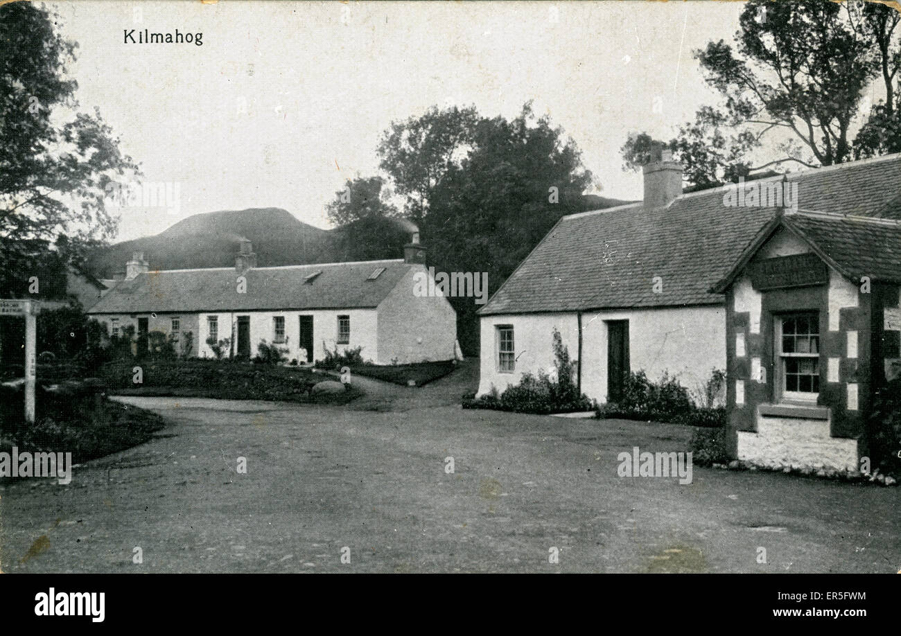The Village, Kilmahog, Perthshire Stock Photo Alamy