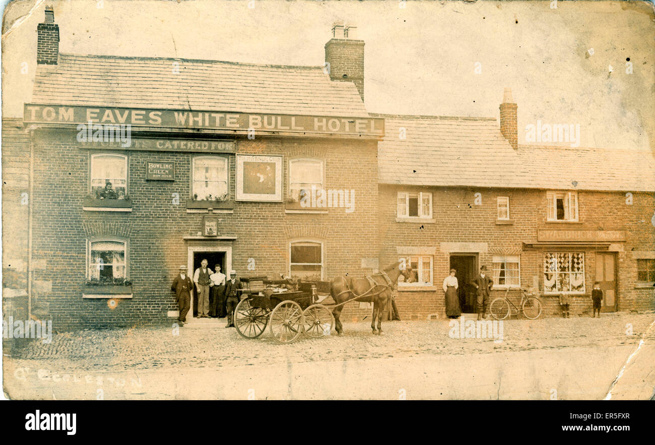 Street Scene, Great Eccleston, Preston, near Blackpool, Lancashire