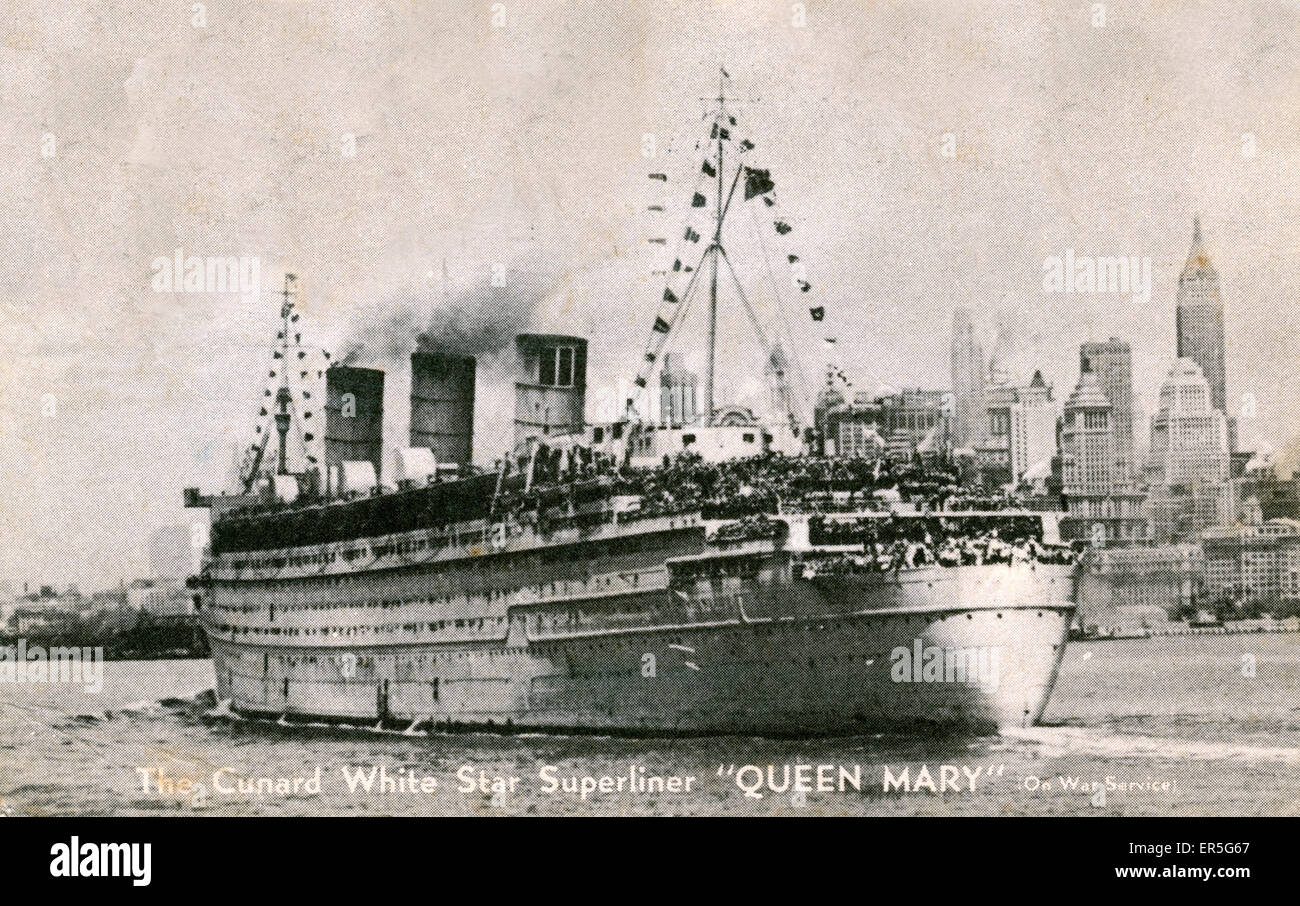 Queen Mary WW2
