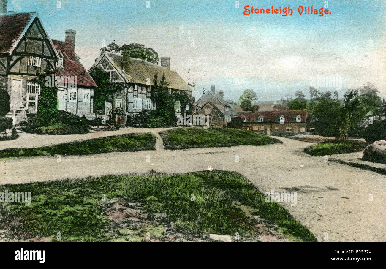 The Village, Stoneleigh, Warwickshire Stock Photo Alamy