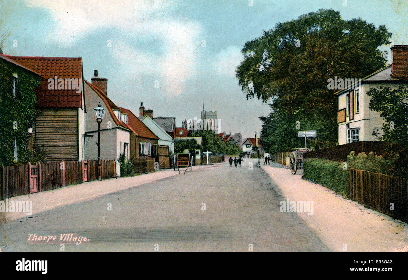 Abbey Street, ThorpeleSoken, Essex Stock Photo Alamy