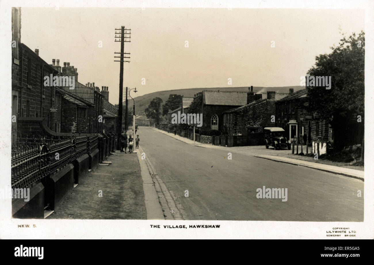 The Village, Hawkshaw, Lancashire Stock Photo