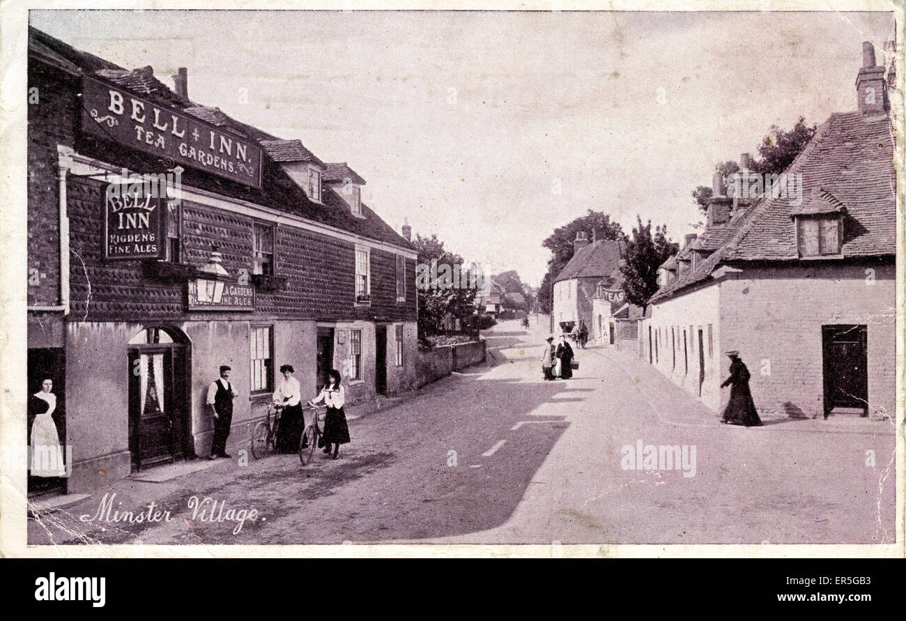 The Village, Minster, Kent Stock Photo Alamy