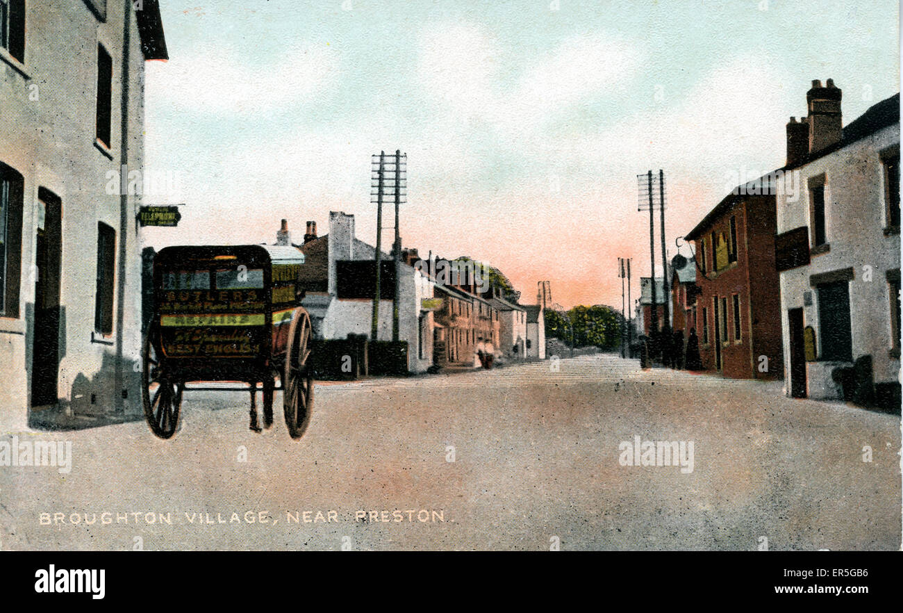 The Village, Broughton, Preston, near Fulwood, Lancashire, England