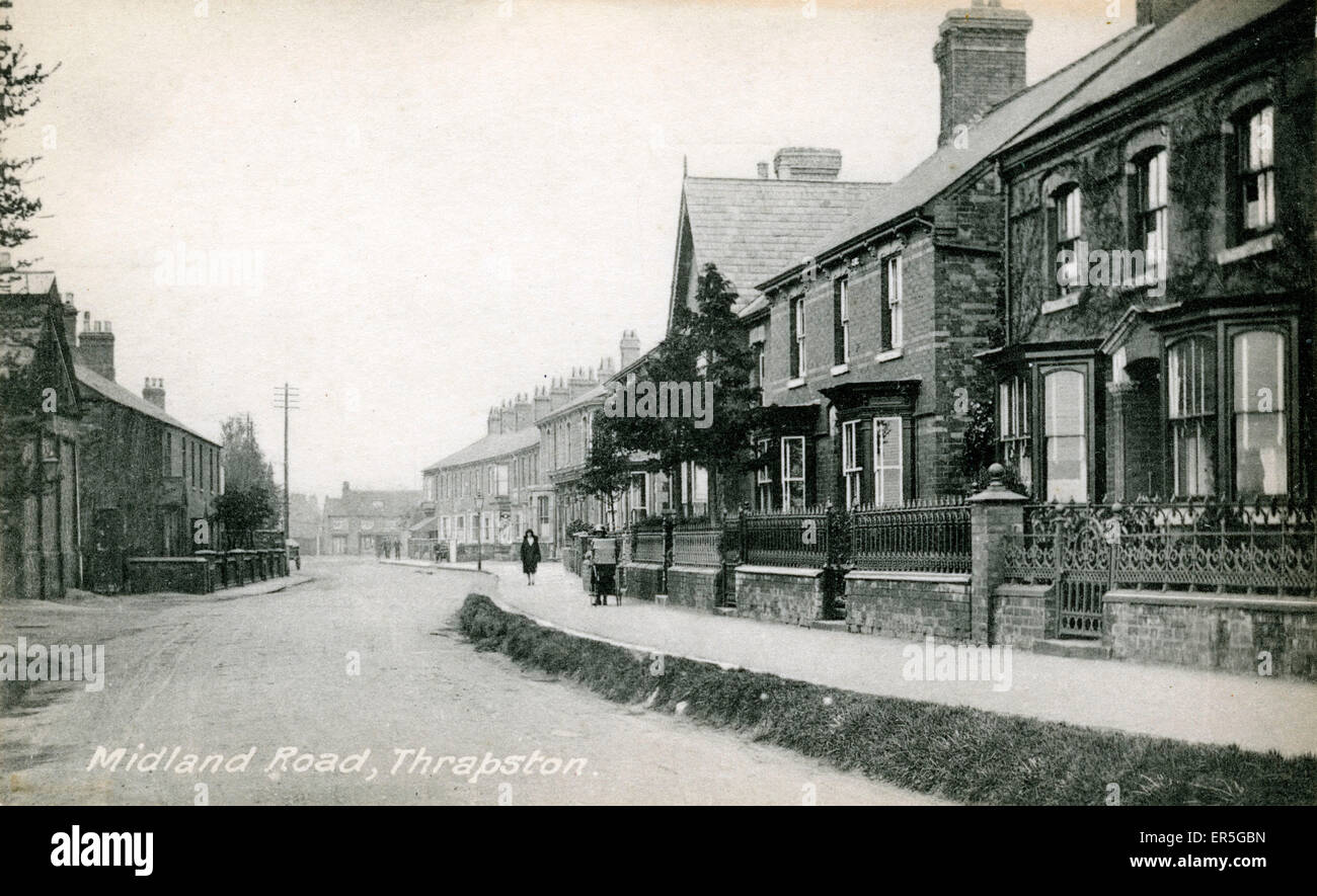 Midland Road, Thrapston, Kettering, near Raunds, Northamptonshire Stock