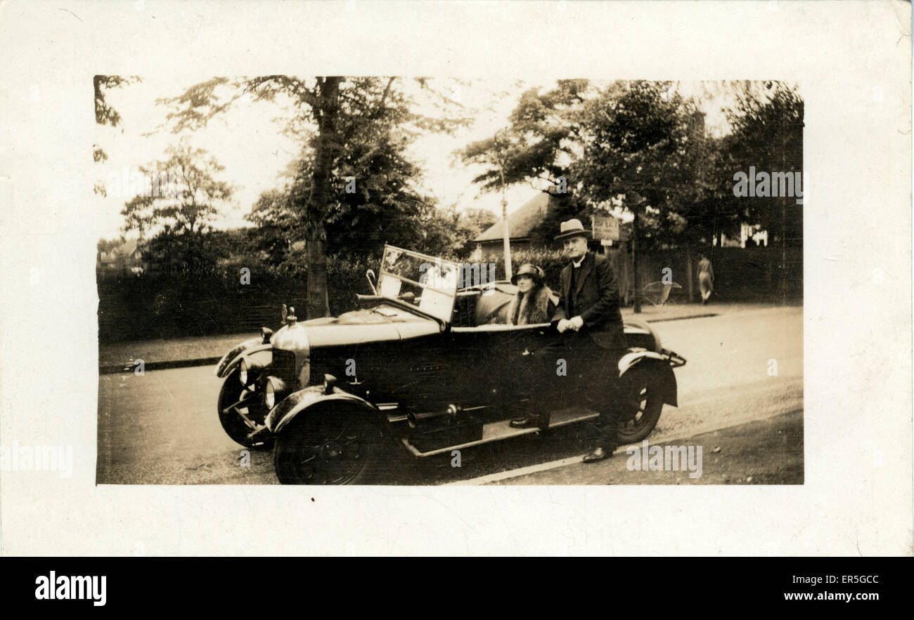 Vintage Bullnose Morris Car Stock Photo
