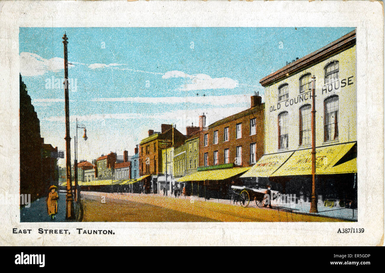 East Street, Taunton, Somerset Stock Photo Alamy