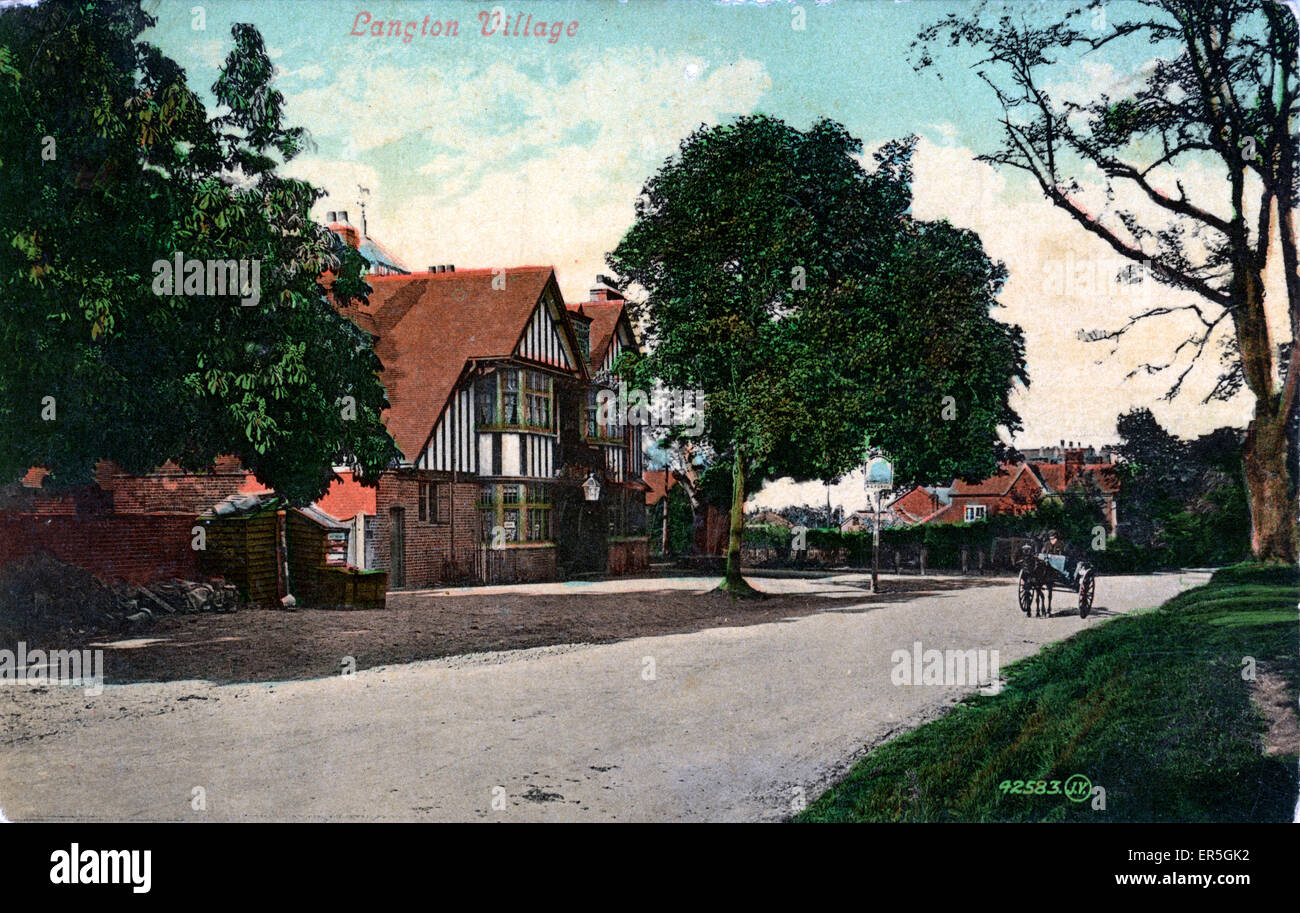 The Village, Langton, Tunbridge Wells, near Rusthall, Kent, England