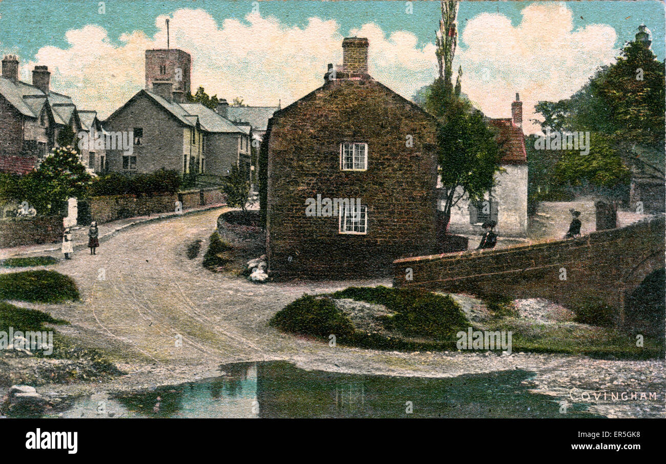 The Village, Ovingham, Northumberland Stock Photo Alamy