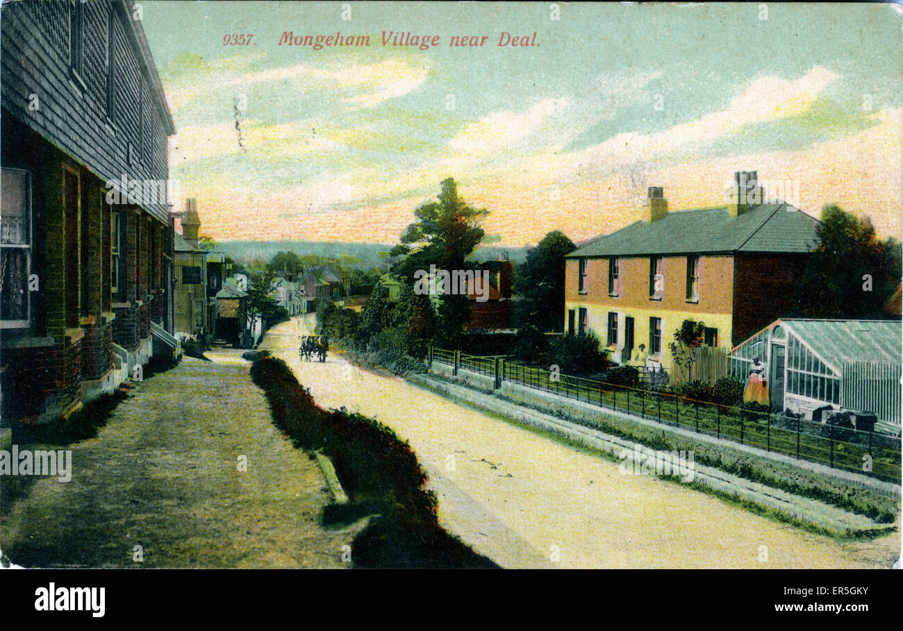 The Village, Great Mongeham, Kent Stock Photo Alamy