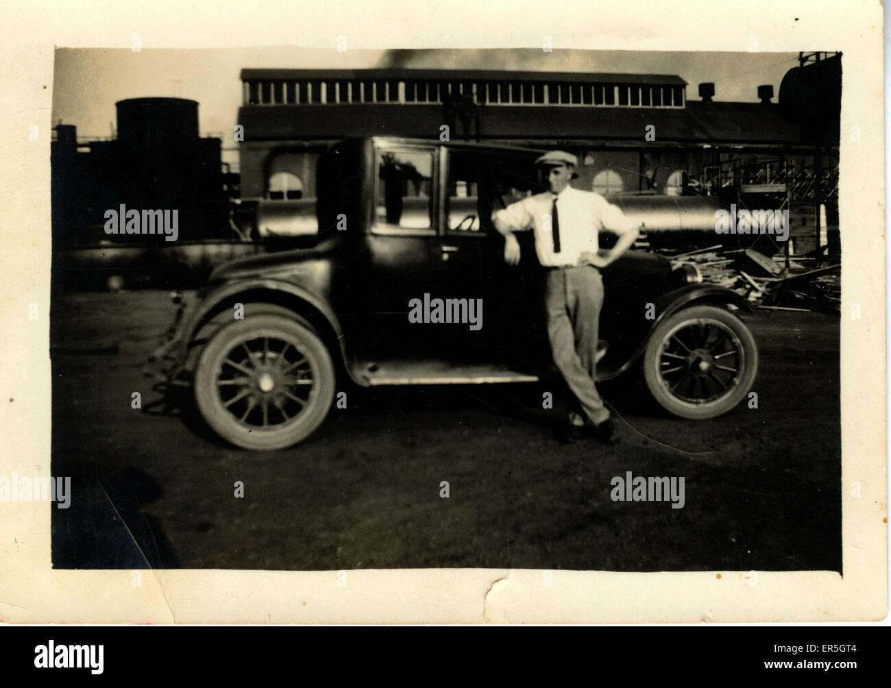 Cadillac Vintage Car - Automobile Stock Photo