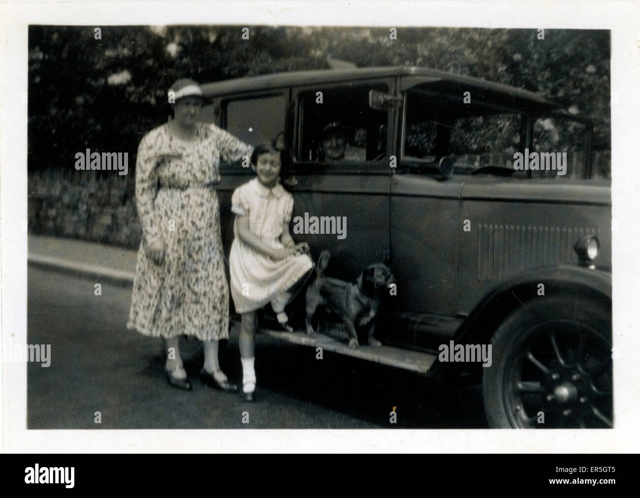 Vintage Car (awaiting identification) Stock Photo