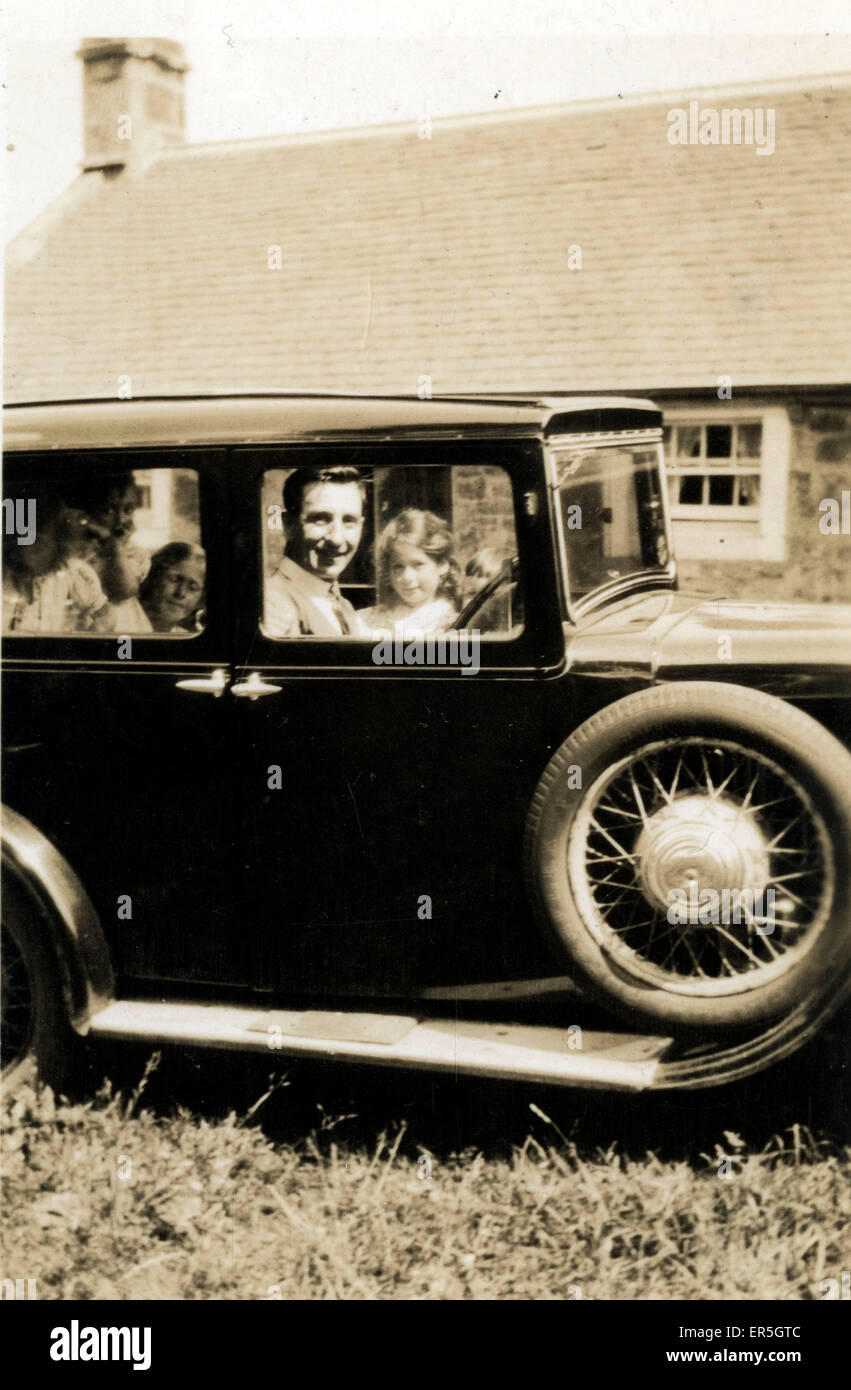 Morris 10 - 4 Vintage Car Stock Photo