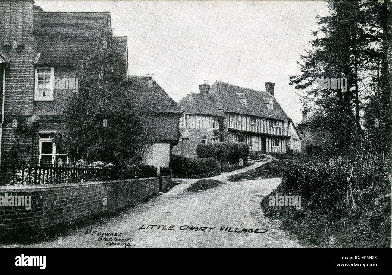 The Village, Little Chart, Ashford, near Pluckley, Kent, England. 1910s