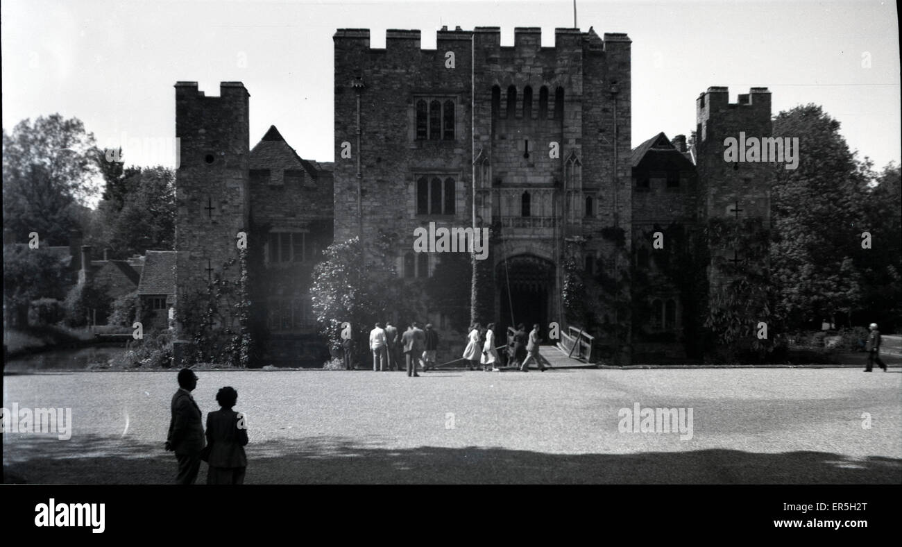Hever Castle, Edenbridge, near Lingfield, Kent, England. 1950s Stock