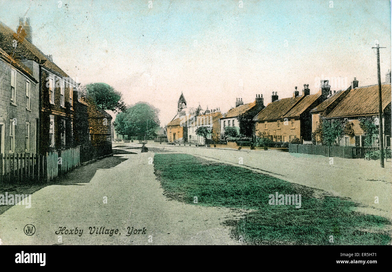 Village, Haxby, Yorkshire Stock Photo Alamy