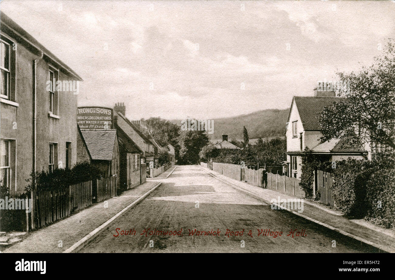 Village, South Holmwood, Capel, near Dorking, Surrey, England. Showing
