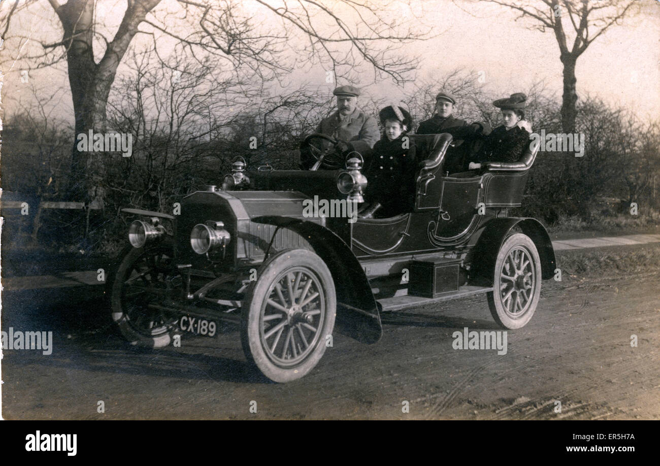 Dennis Vintage Car Stock Photo