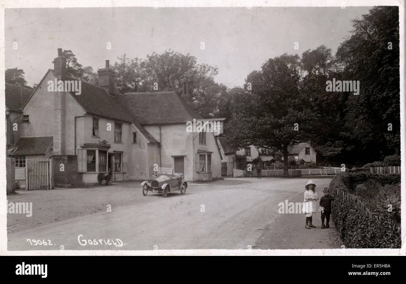 The Street, Gosfield, Essex Stock Photo Alamy