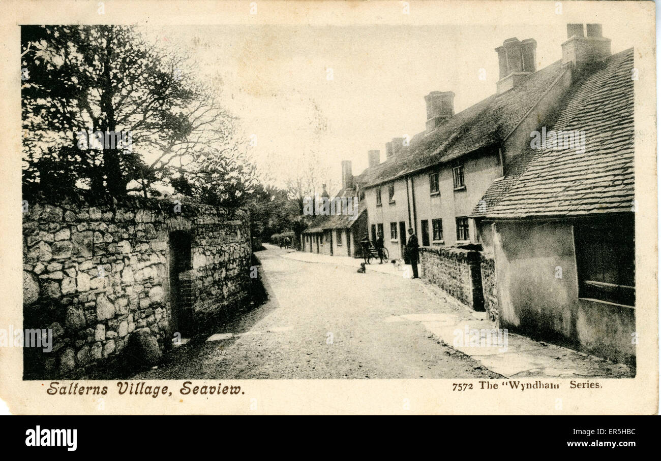Saltern's Road, Seaview, Isle of Wight Stock Photo Alamy