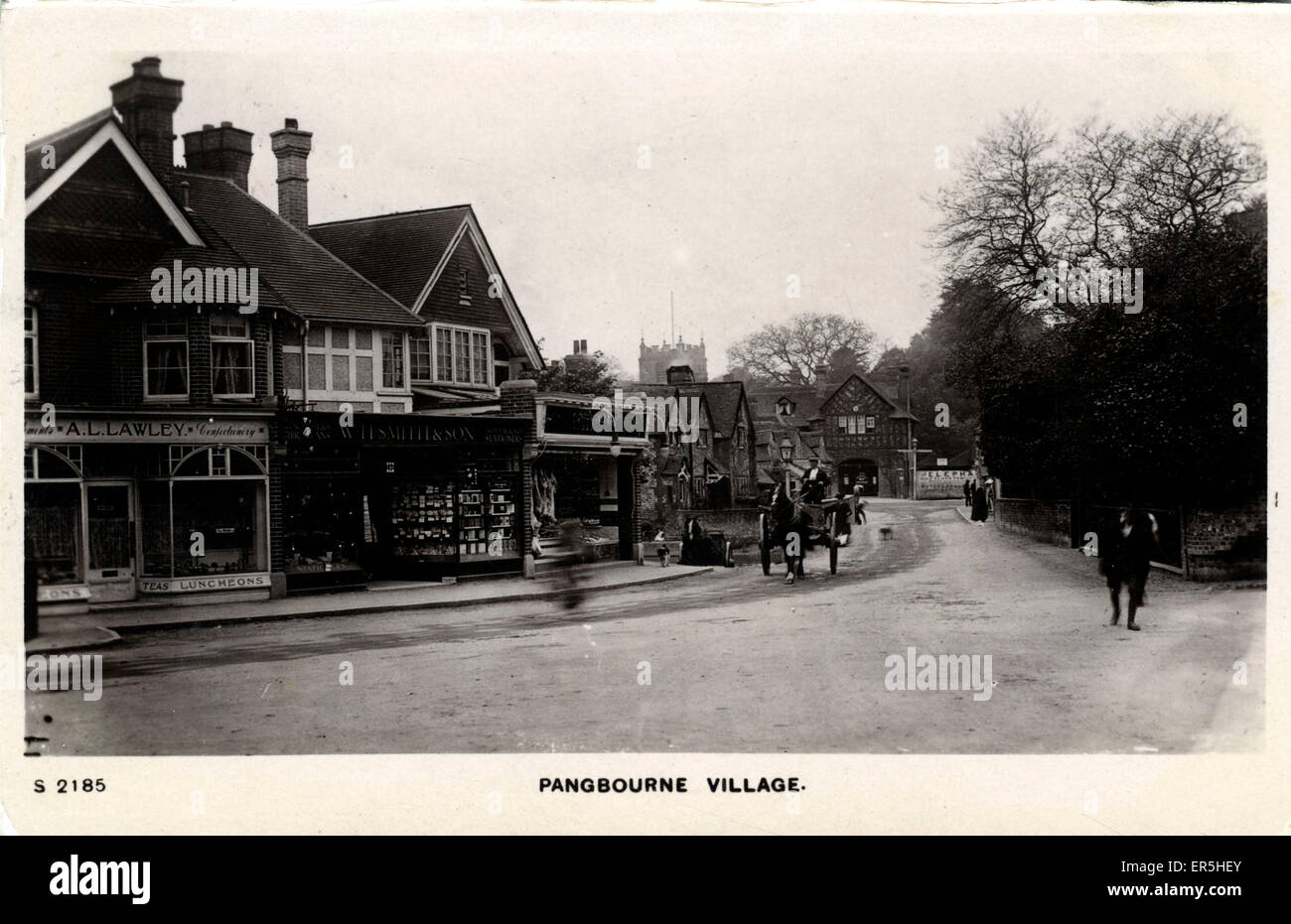 Reading Road, Pangbourne, Berkshire Stock Photo Alamy