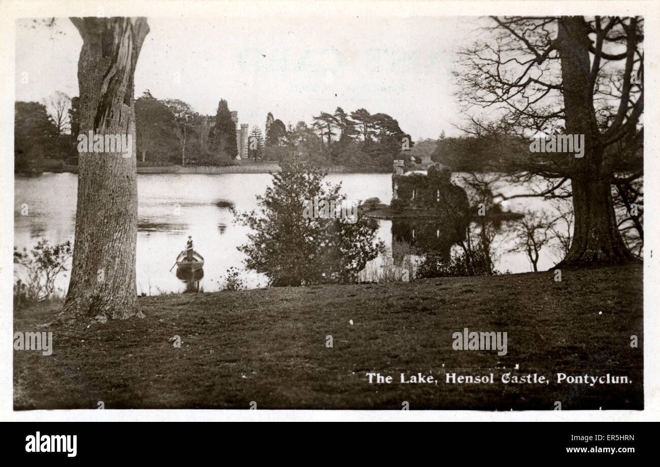 Hensol Castle, Pontyclun, near Llantrisant, Monmouthshire, Wales. 1910s