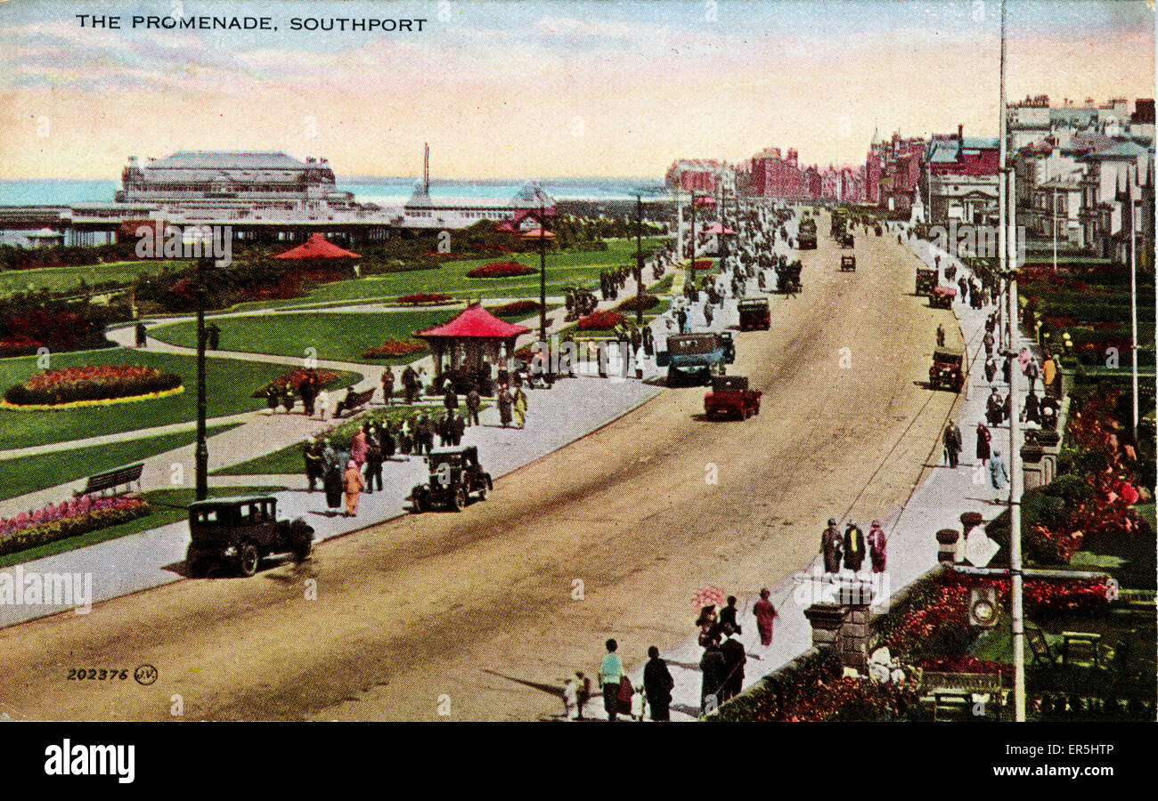 The Promenade, Southport, Lancashire Stock Photo - Alamy
