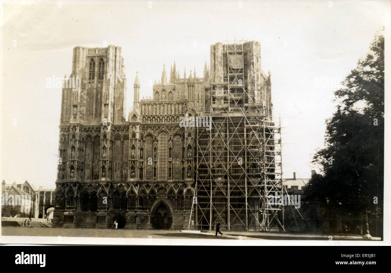 The Cathedral, Wells, Somerset Stock Photo