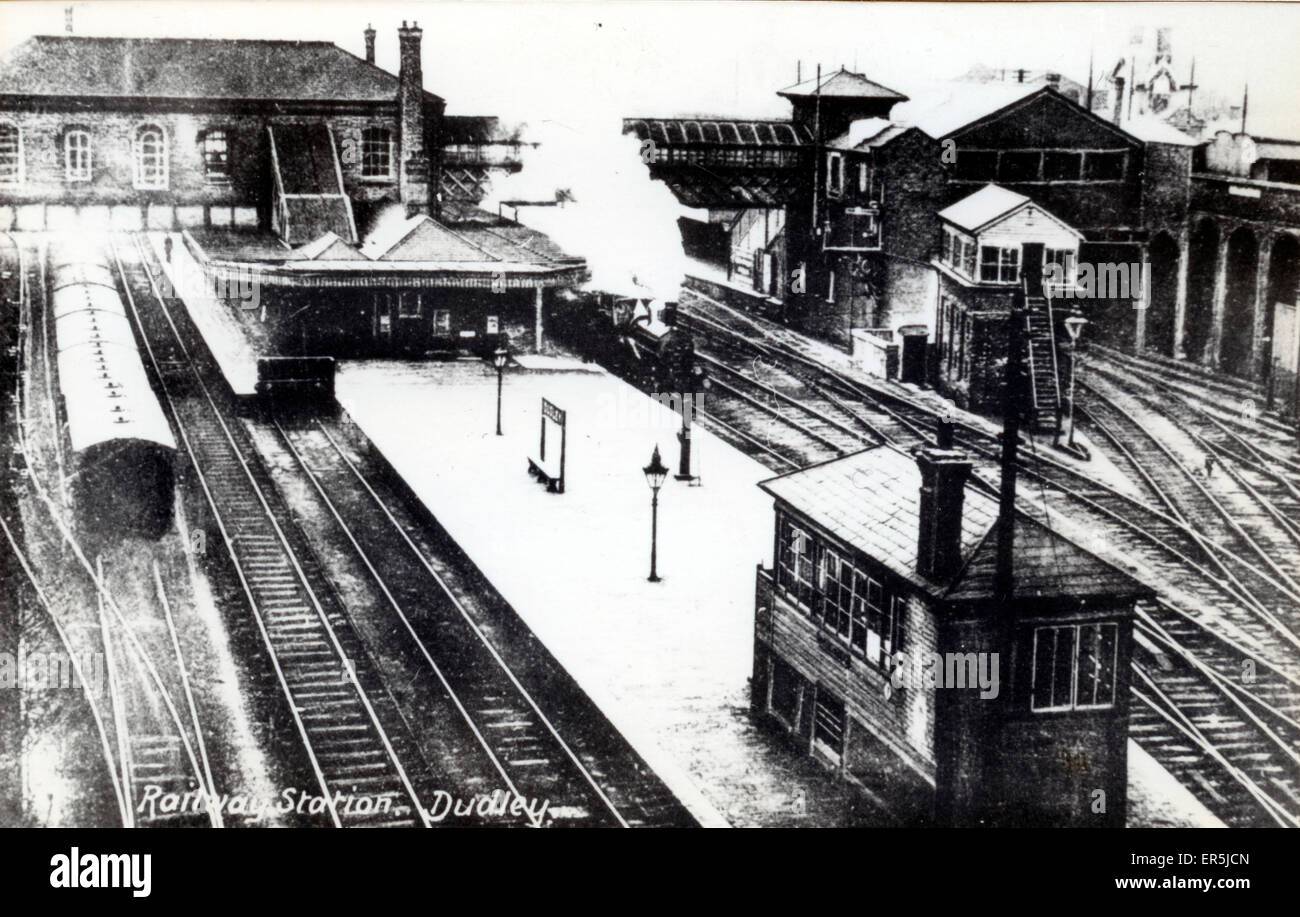 Railway Station, Dudley, Worcestershire Stock Photo - Alamy