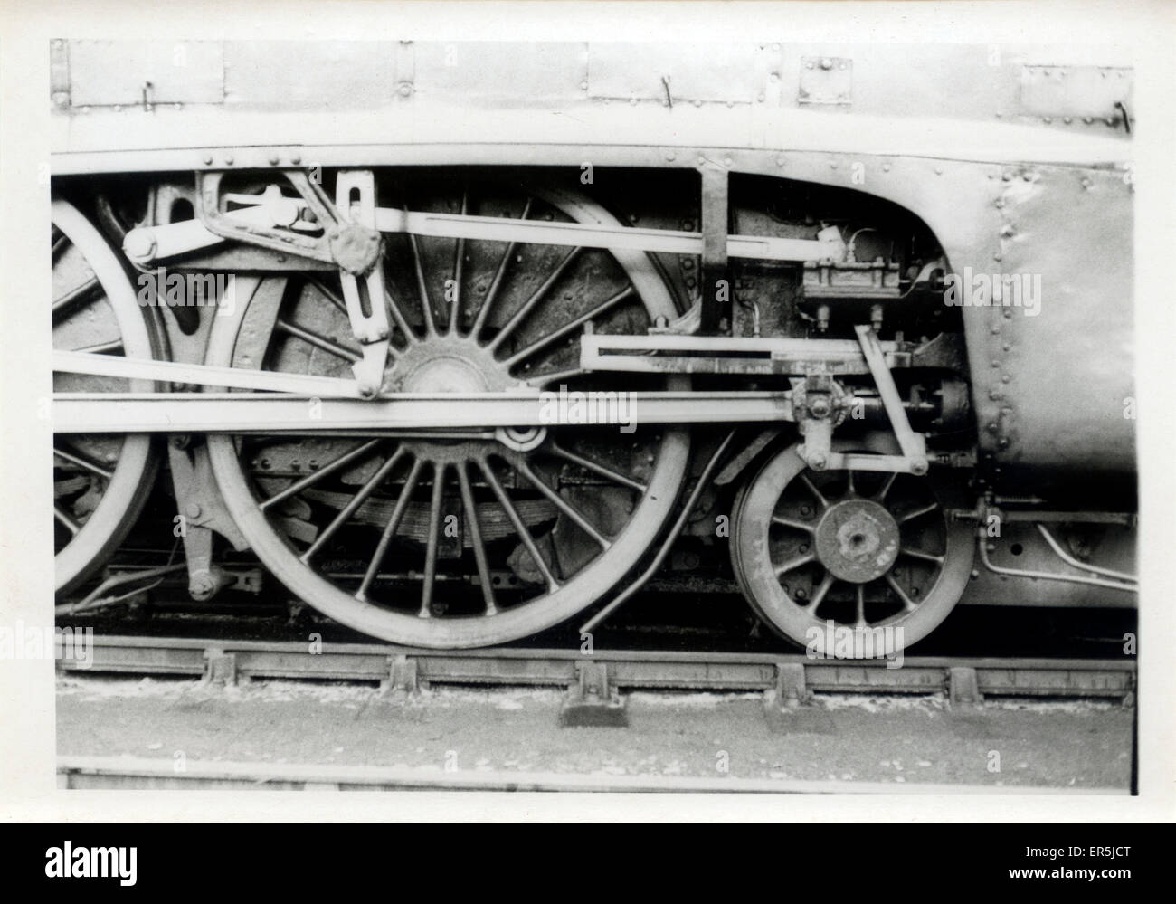 Gresley A4 Pacific Steam Locomotive Stock Photo
