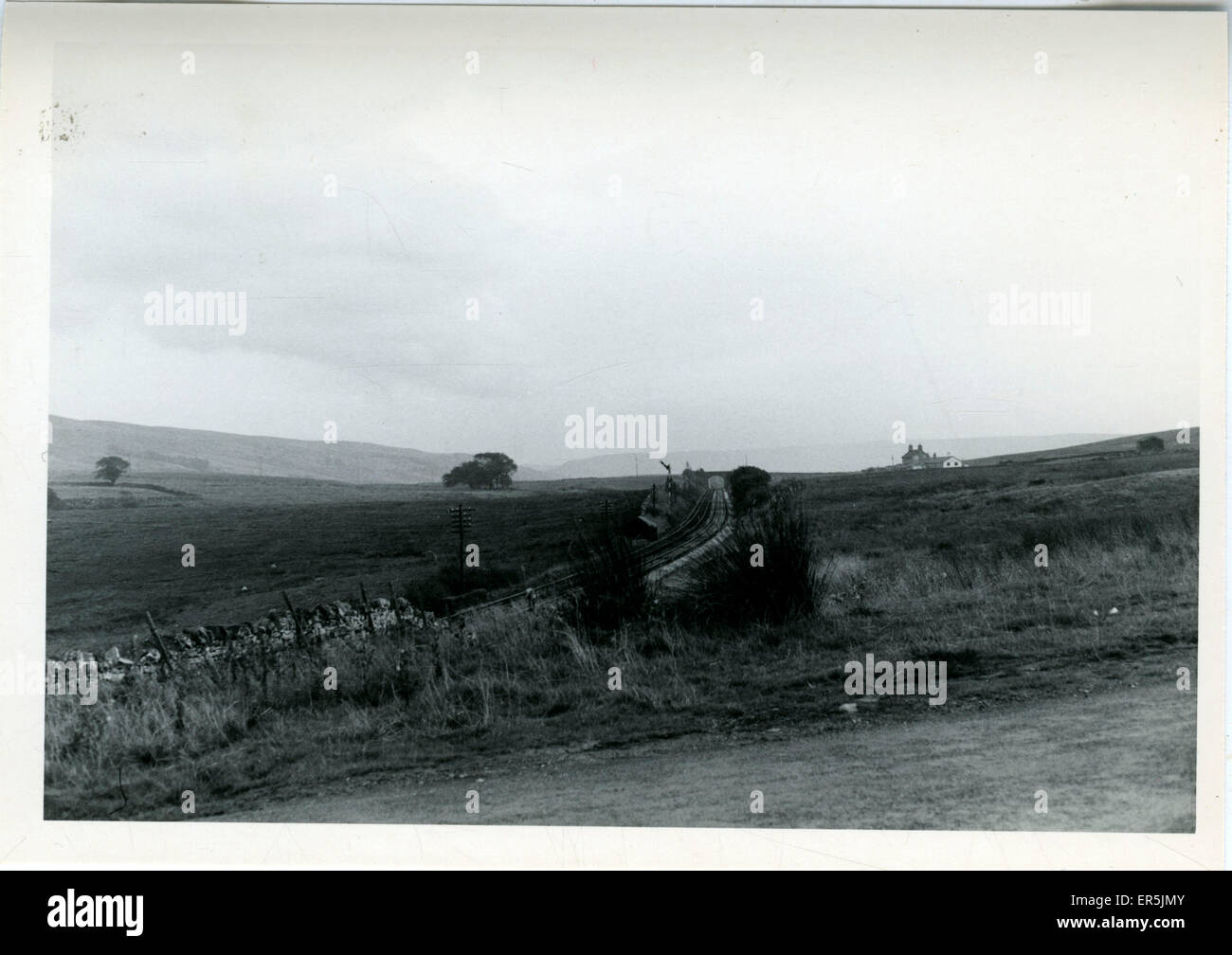 Settle-Carlisle Railway, Unknown Location Stock Photo