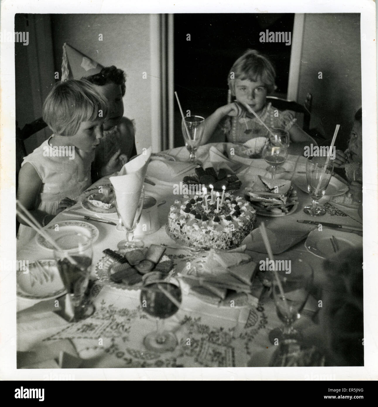 1960s Children's Party, England.  1960s Stock Photo
