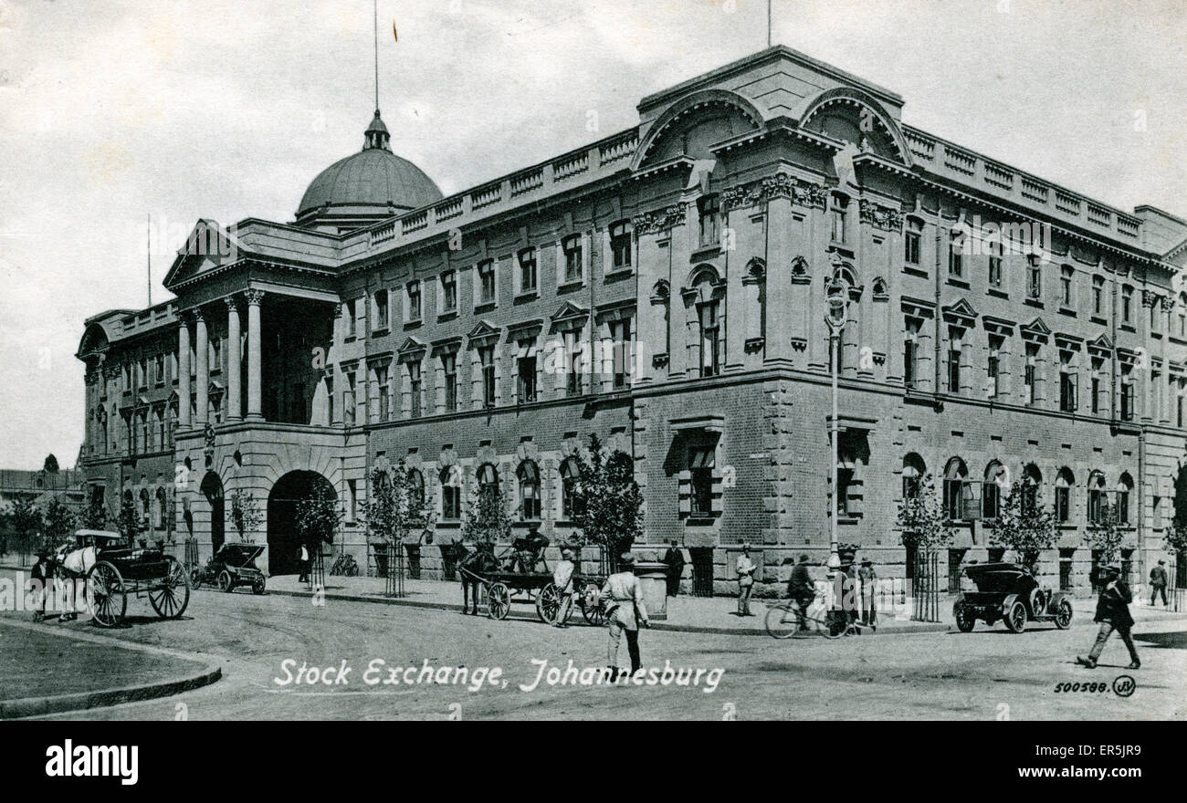 South Africa - The Stock Exchange, Johannesburg Stock Photo - Alamy