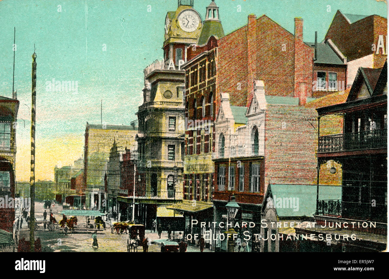 South Africa Pritchard Street, Johannesburg Stock Photo Alamy