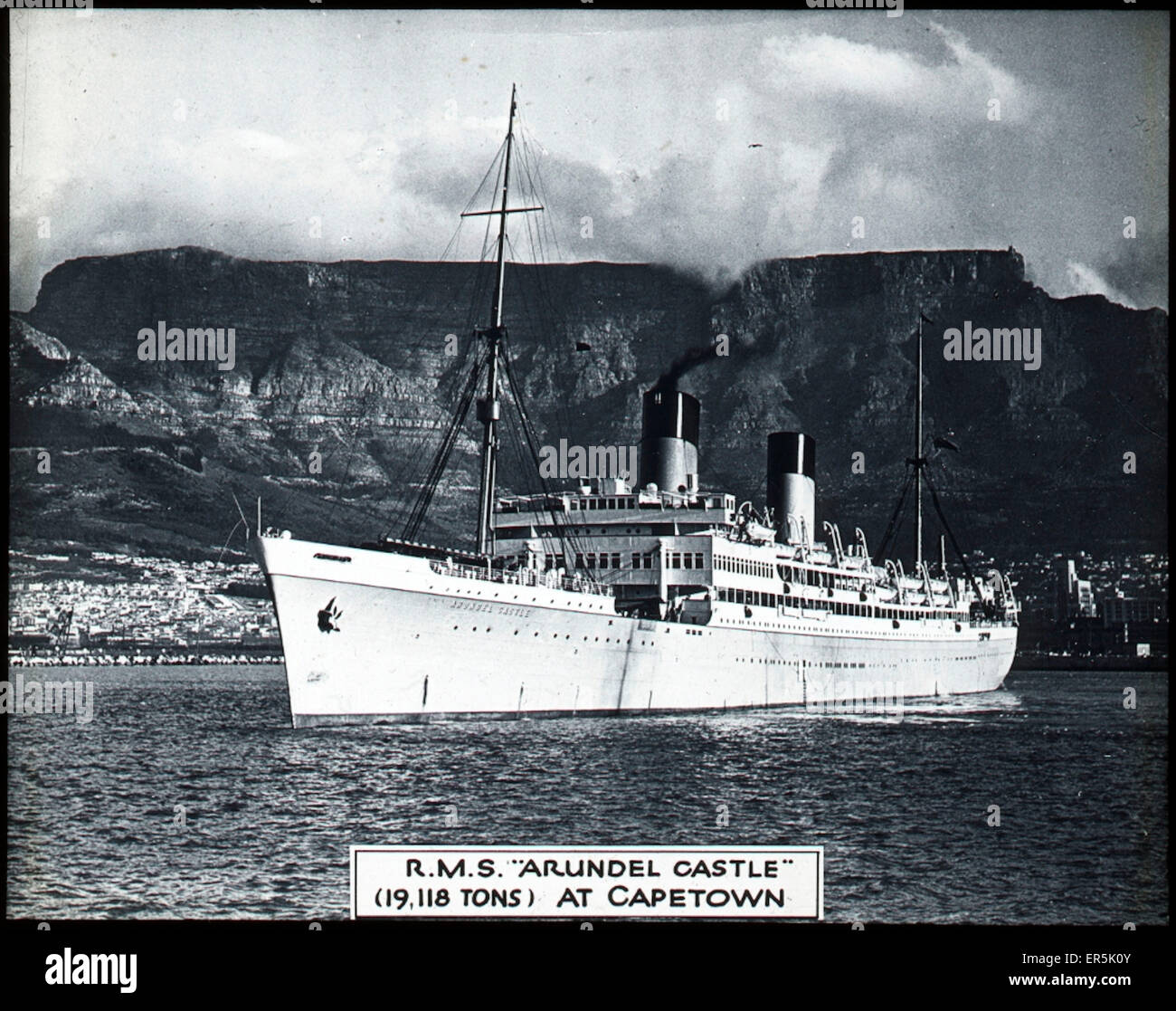 #php.01608 Photo SS LLANDOVERY CASTLE 1914 UNION CASTLE LINE OCEAN LINER 