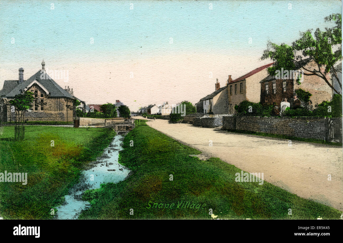 The Village, Snape, Bedale, England Stock Photo Alamy