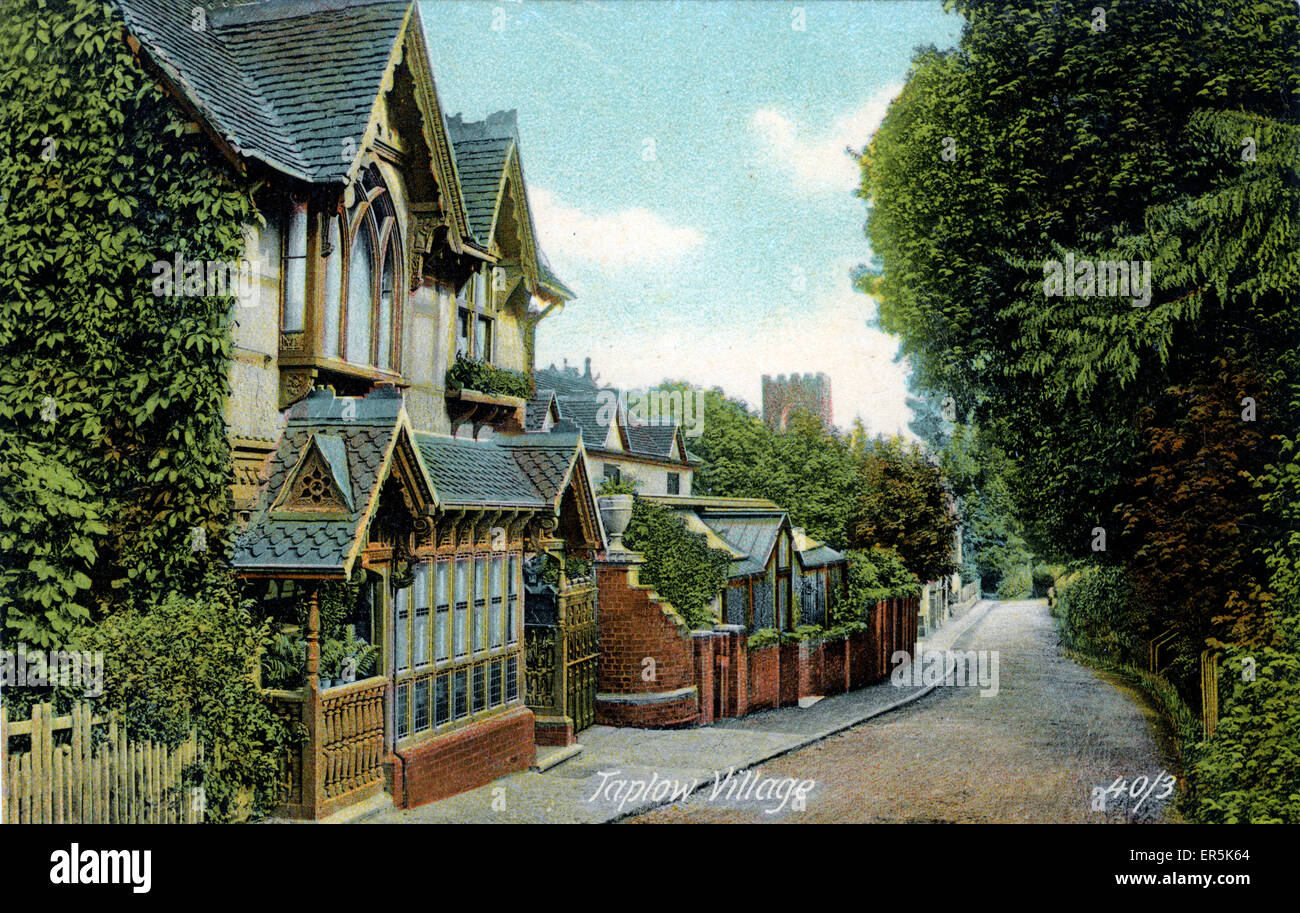 High Street, Taplow, Maidenhead, England Stock Photo