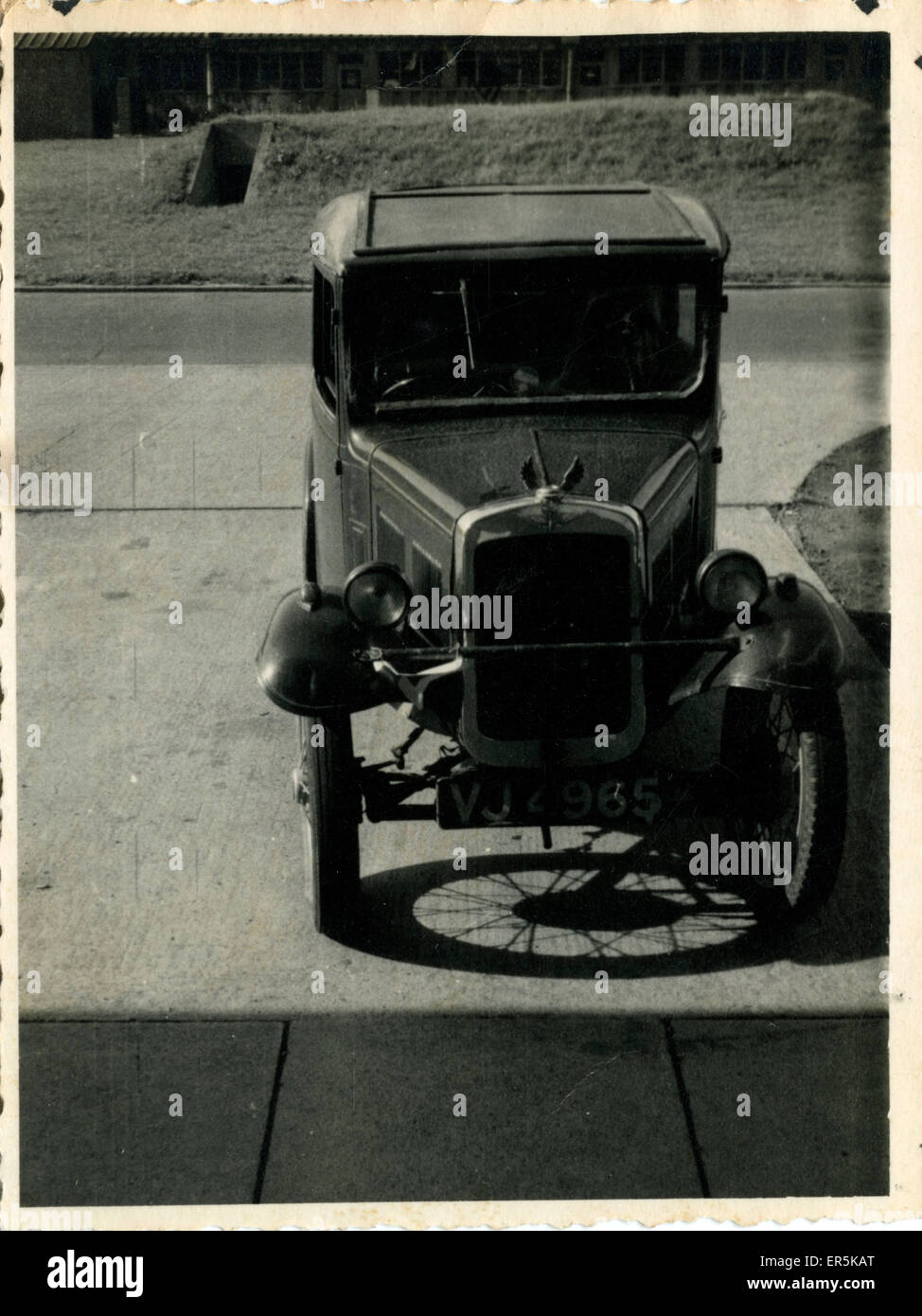 Austin 7 Vintage Car, Britain. Hereford registration. 1930s Stock Photo