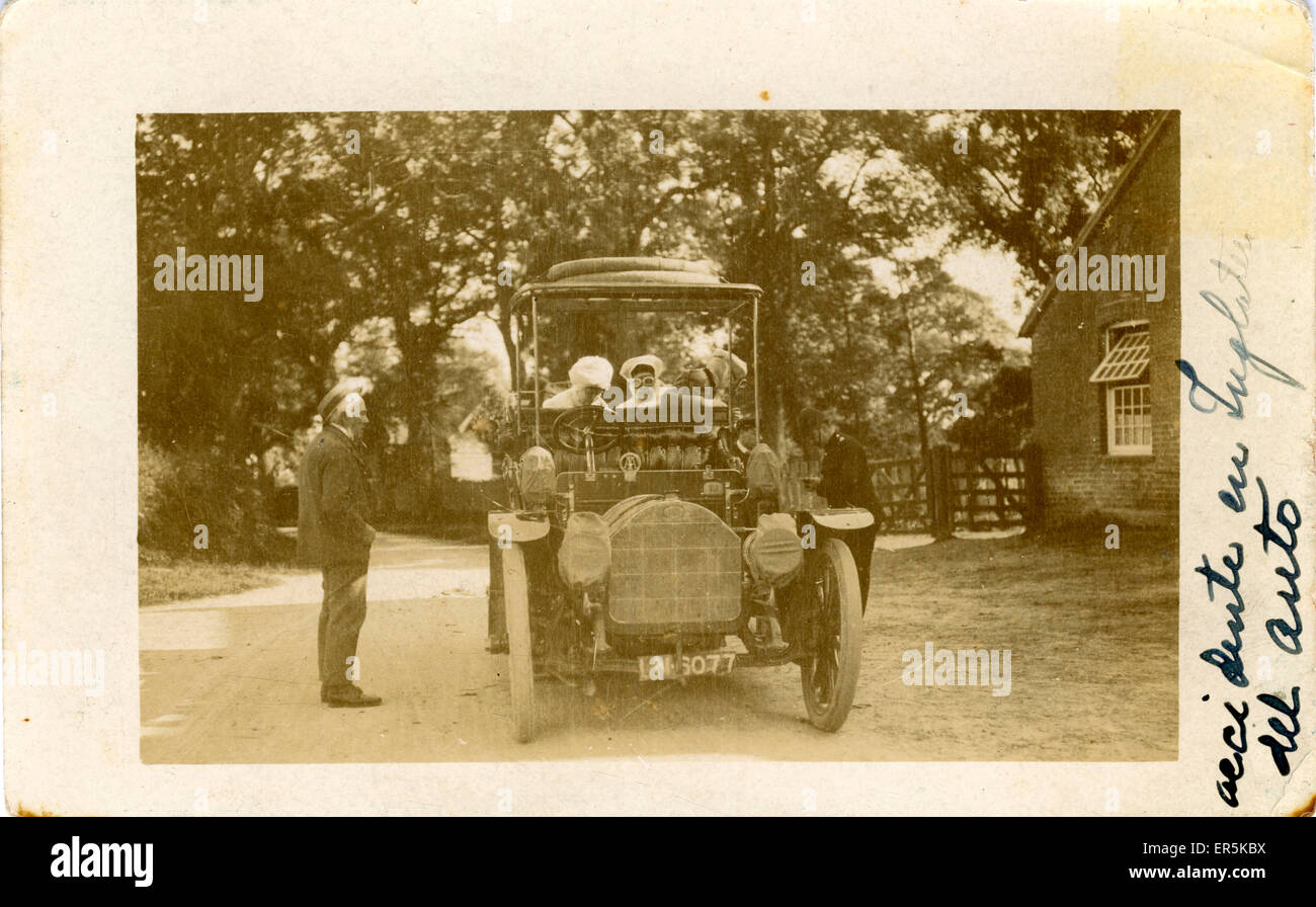 Fiat Vintage Car/Voiture, Eastbourne, England Stock Photo Alamy