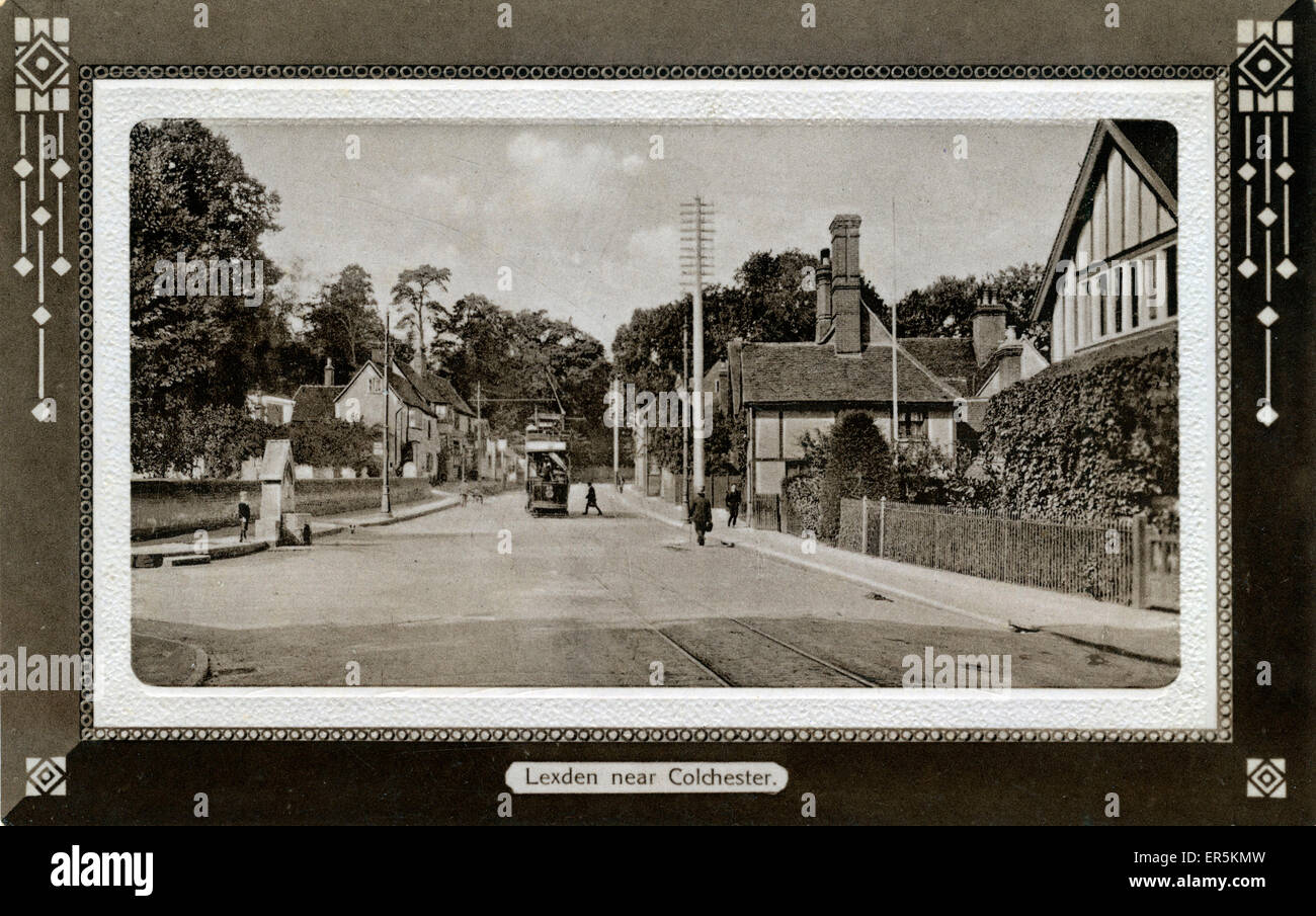 The Village, Lexden, Colchester, England Stock Photo Alamy