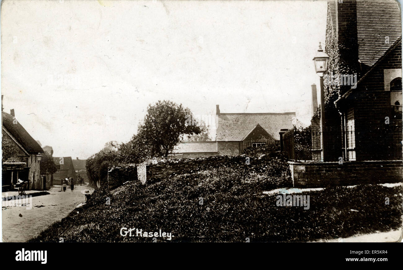 The Village, Great Hasley, Oxford, England Stock Photo Alamy