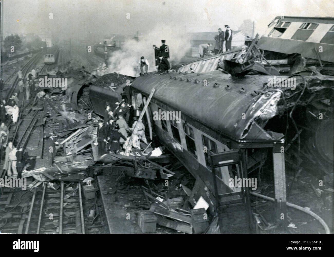LMS Accident, Lichfield Trent Valley Railway Station, Lichfield