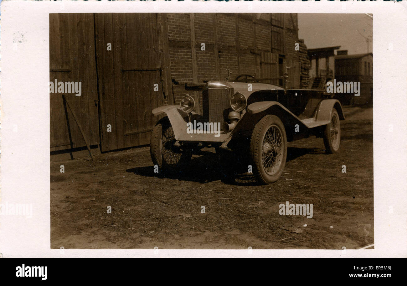 Vintage Car (awaiting identification), Possibly Australia Stock Photo