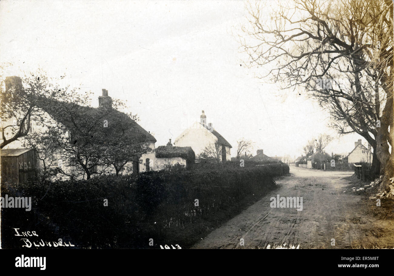 The Village, Ince Blundell, Liverpool, England Stock Photo Alamy