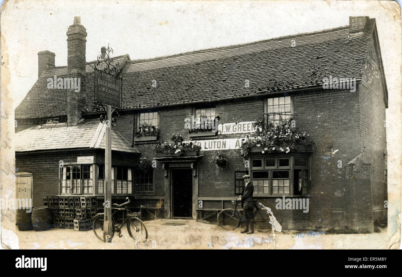 Pack Horse Inn, Dunstable, England Stock Photo Alamy