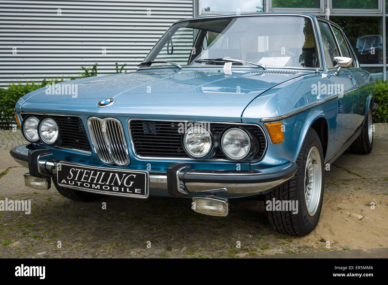 BERLIN - MAY 10, 2015: Full-size luxury car BMW New Six (E3), 1981. The