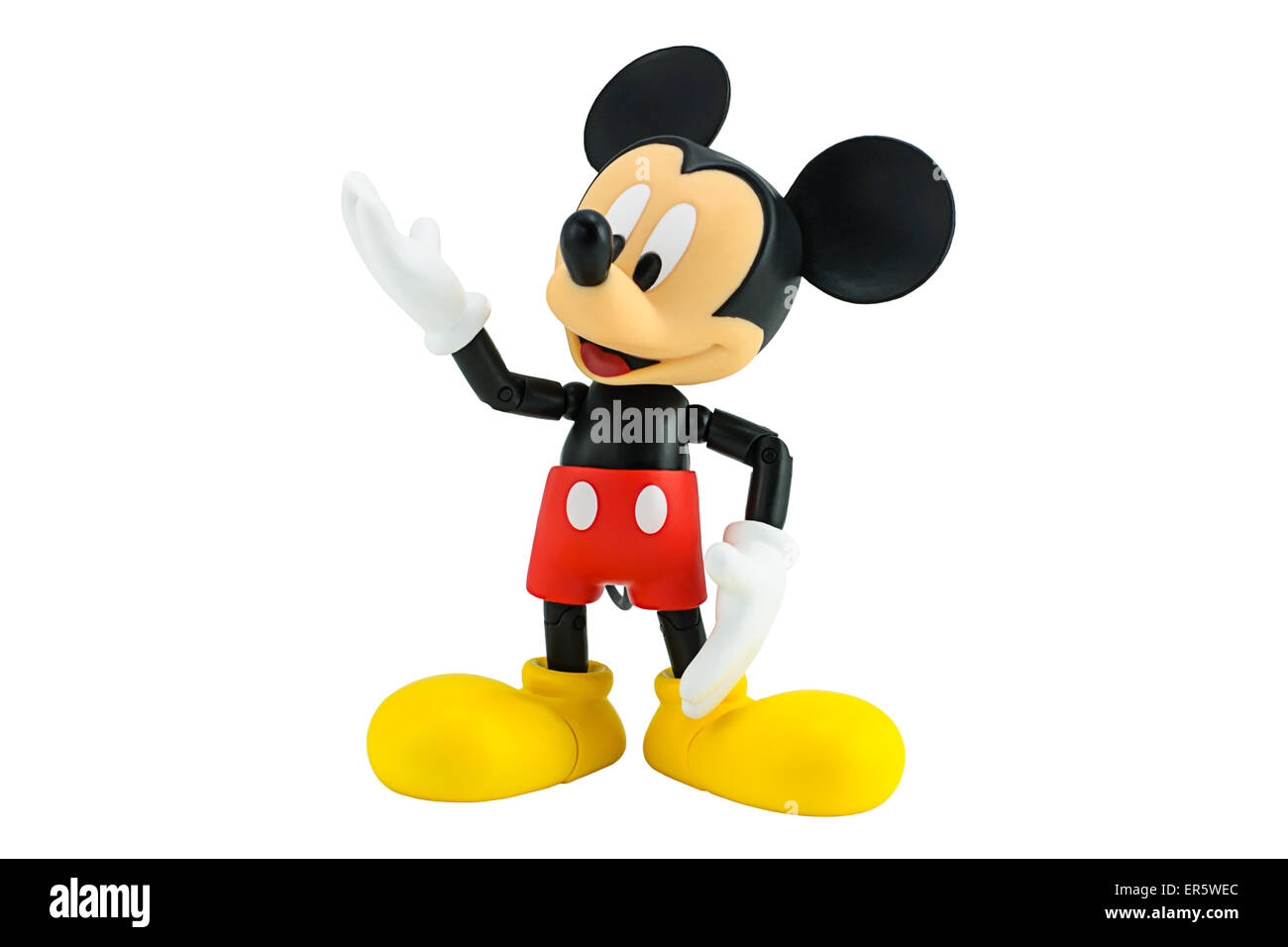 Bangkok,Thailand - January 5, 2015: Mickey  mouse action figure from Disney character. Stock Photo