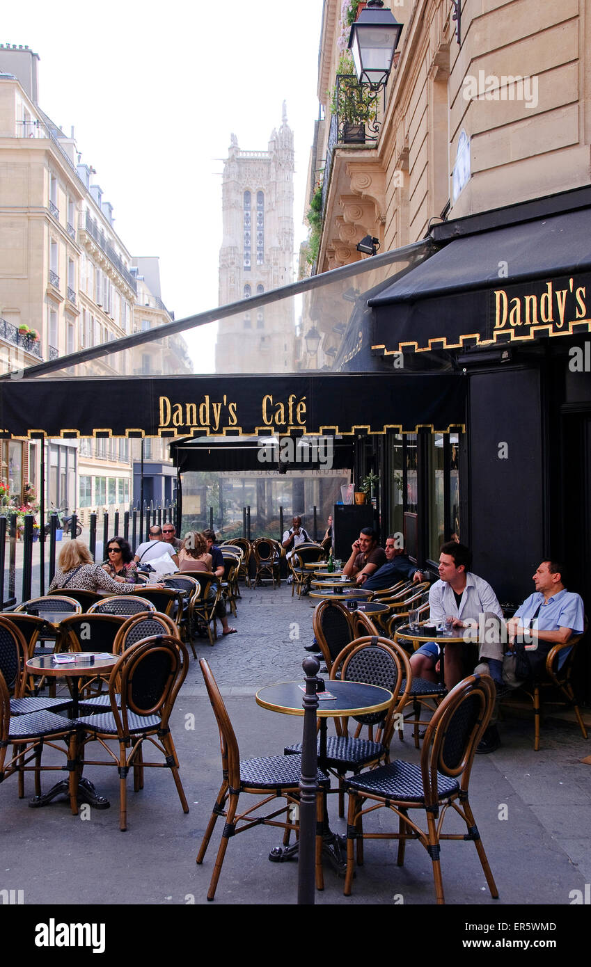 Cafe, Brasserie, Paris, France, Europe Stock Photo - Alamy