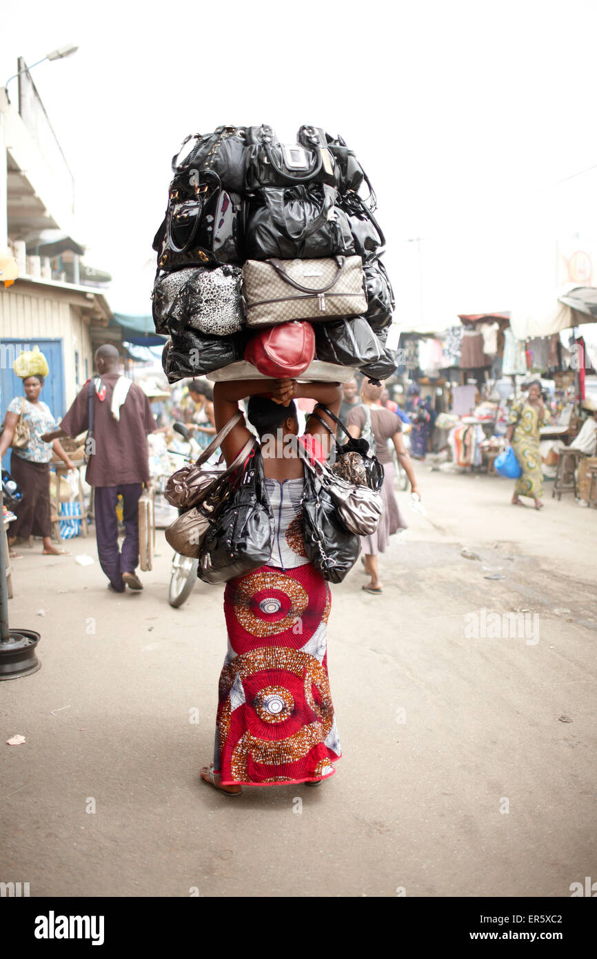 Benin cotonou people hi-res stock photography and images - Alamy